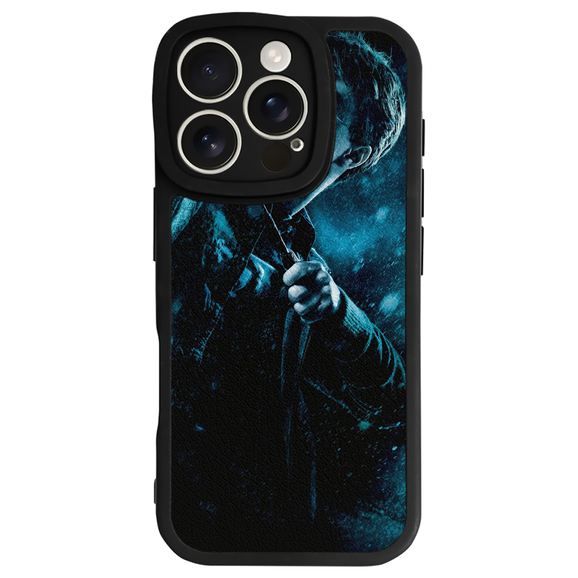 （画像用） Harry Potter ハリー・ポッターシリーズ 【iPhone 16シリーズ対応】シリコンスマホケース（レザー調） 材質：シリコン